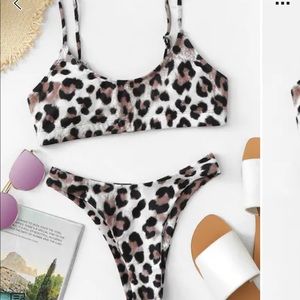 Cheetah Print Swimsuit